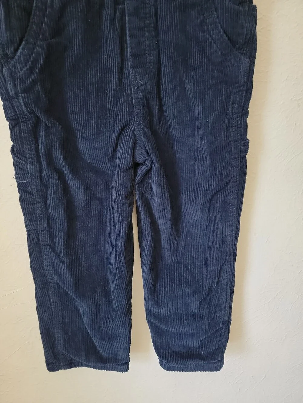 OshKosh B'gosh Dark Blue Corduroy Overalls 5T